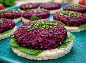 vege buraczane burgery